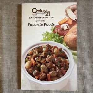 Century 21 presents Favorite Foods Vintage 1988 Cookbook